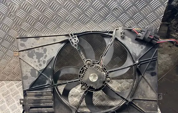 Skoda Octavia Mk2 (1Z) Electric radiator cooling fan 1K0121223 12234307