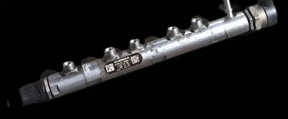 BMW 5 E60 E61 Fuel main line pipe 780912702 0445214182 780984