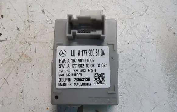 Mercedes-Benz A W177 Xenon control unit/module A1779005104 A1679010602 A1779021008