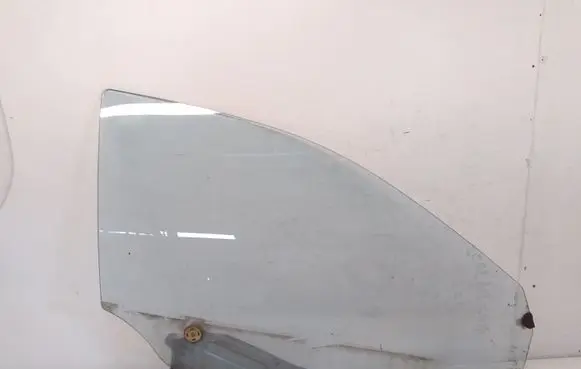 Mazda 323 F Front door window glass four-door