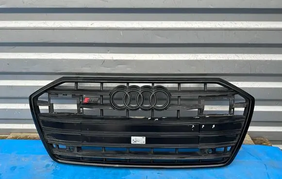 Audi A6 S6 C8 4K Front bumper upper radiator grill 4K0853651E 20026267 2002626701H0