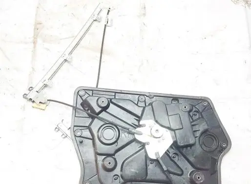 Sliding door window regulator with motor