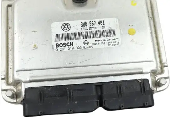 Skoda Superb B5 (3U) Engine control unit/module 3U0907401 0281010905