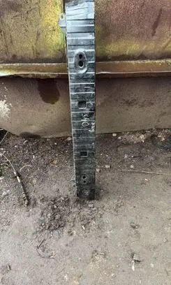 Rear bumper cross member