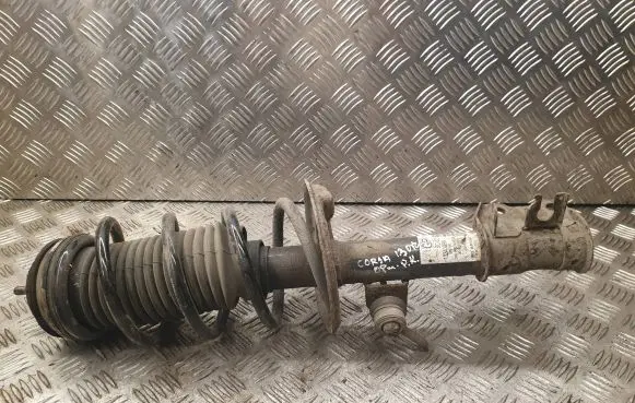 Opel Corsa D Front shock absorber with coil spring 13343099