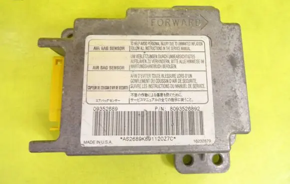 Opel Frontera B Airbag control unit/module 09352689 8093526892