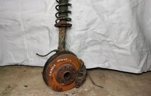 Skoda Octavia Mk2 (1Z) Front wheel hub spindle knuckle 1K0413091BE