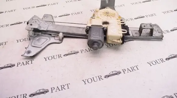 Citroen C4 I Rear door window regulator with motor 9647444380