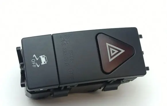 Mercedes-Benz E W212 Hazard light switch 2128207010 33692202 062800