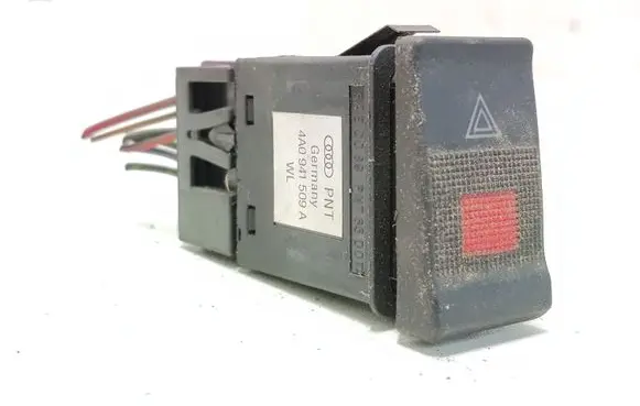 Audi A6 S6 C4 4A Hazard light switch 4A0941509A