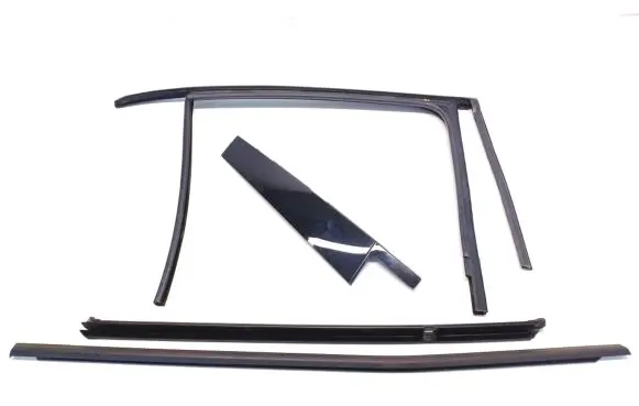 Rubber seal rear door