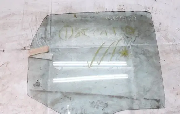 Mitsubishi Colt Rear door window glass