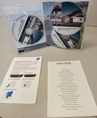 BMW 5 E60 E61 Navigation maps CD/DVD 