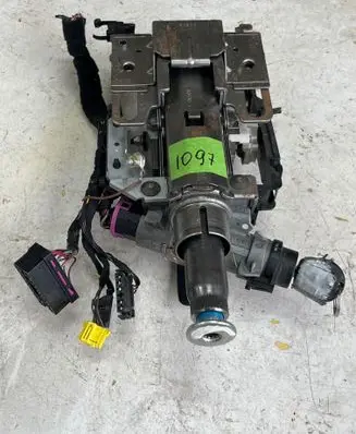 Steering wheel axle