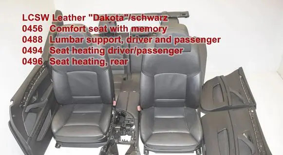 BMW 5 F10 F11 Seat set 