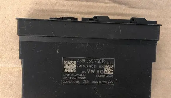 Audi Q8 Seat control module 4M8959760B