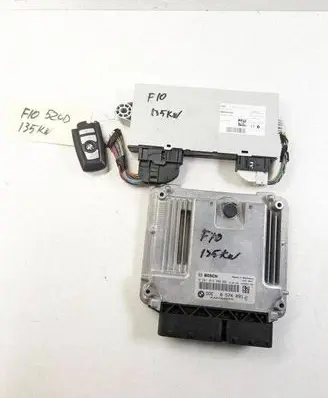 BMW 5 F10 F11 Engine ECU kit and lock set 8574091 9301523 868