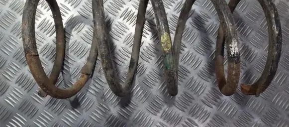 Front coil spring