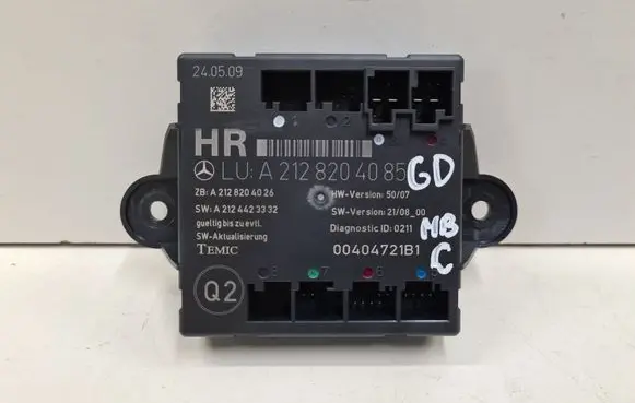 Mercedes-Benz C W204 Door control unit/module A2128204085 A2128204026 A2124423332