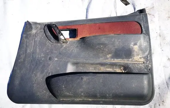 Citroen Berlingo Front door card panel trim 9619225877