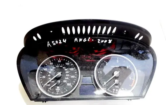 BMW 5 E60 E61 Speedometer (instrument cluster) 62119177262 110.080.213