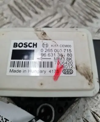 Citroen C4 I ESP acceleration yaw rate sensor 0265005715