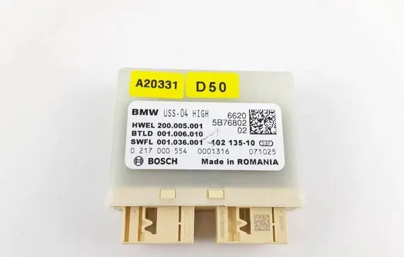 BMW i4 Parking PDC control unit/module 5B76802 66205B76802 0217000554