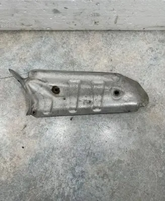 Heat shield in engine bay