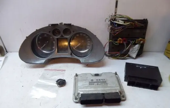 Seat Ibiza III (6L) Engine ECU kit and lock set 
