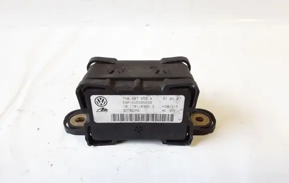 Volkswagen Golf V ESP acceleration yaw rate sensor 7H0907655A 10170103663
