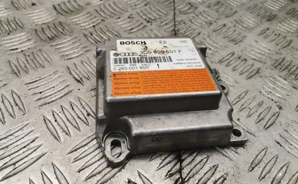 Volkswagen Touareg I Airbag control unit/module 3d0909601f