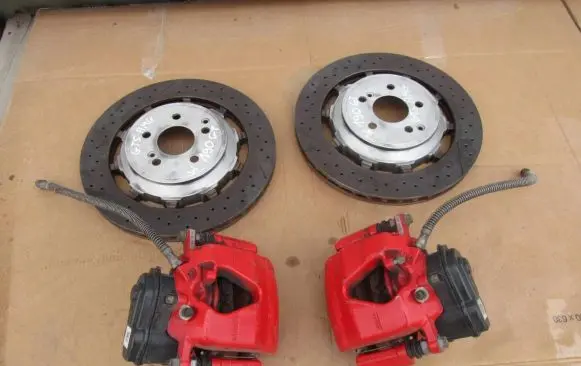 Mercedes-Benz AMG GT R190 C190 Brake discs and calipers set 