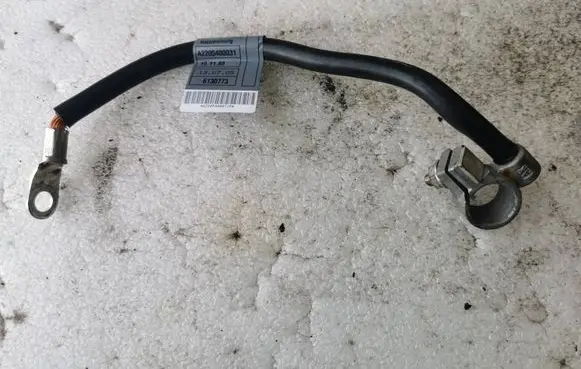 Mercedes-Benz B W245 Negative earth cable (battery) A2205400031 6130773 191198
