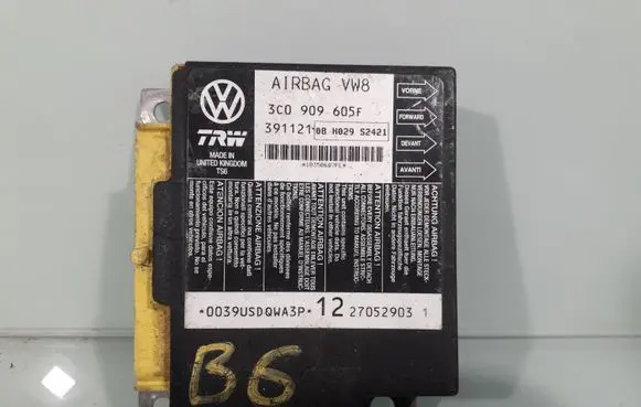 Volkswagen PASSAT B6 Airbag control unit/module 3C0909605F