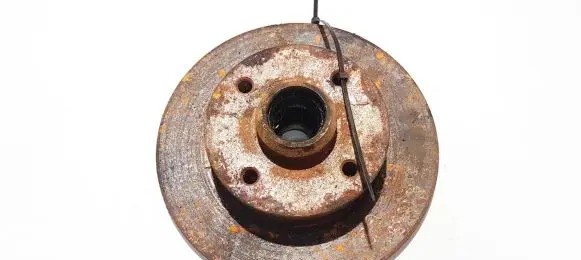 Volkswagen PASSAT B4 Rear brake disc neventiliuojamas