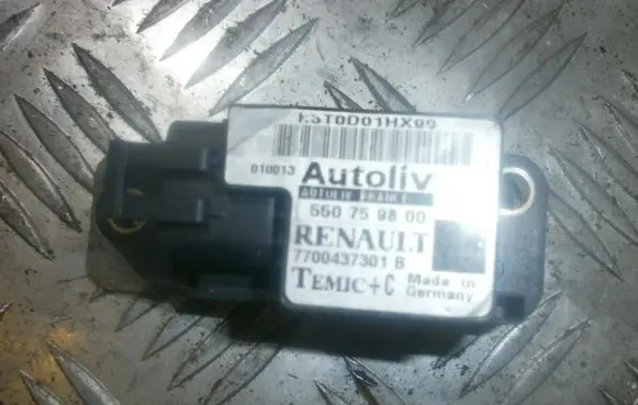 Renault Scenic I Airbag deployment crash/impact sensor 550633100