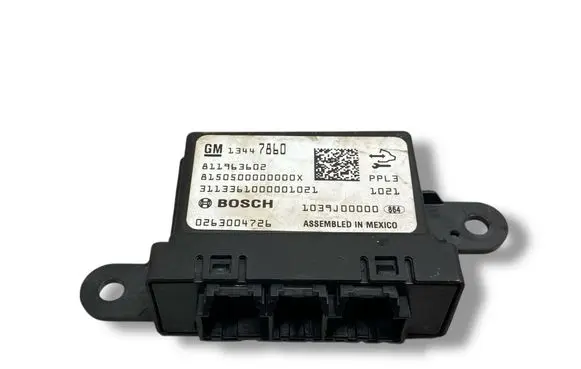 Opel Meriva B Parking PDC control unit/module 13447860 1039J00000 811963602