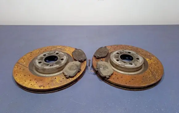 Mercedes-Benz AMG GT R190 C190 Rear brake disc
