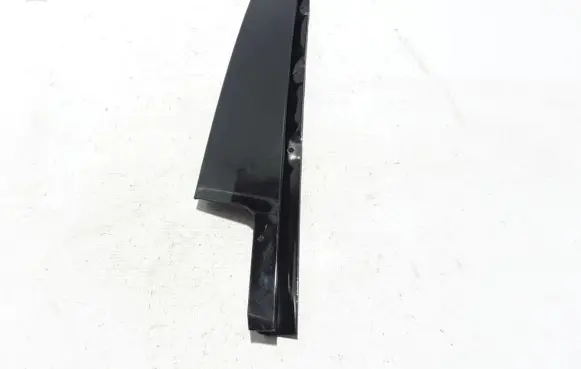 Front door glass trim molding