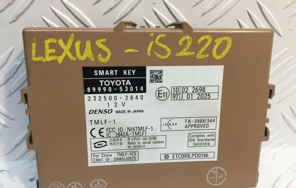Lexus IS 220D-250-350 Keyless (KESSY) go control unit/module 8999053014