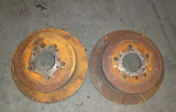 Lexus RX 330 - 350 - 400H Rear brake disc