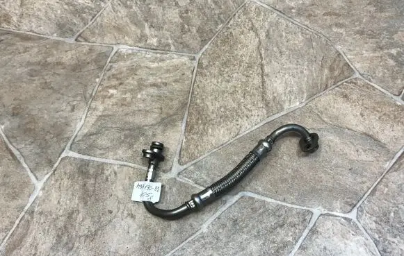 Mercedes-Benz S C217 Turbo turbocharger oiling pipe/hose A2760900377
