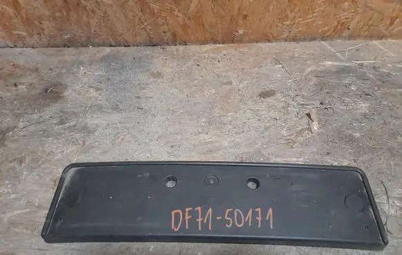 Mazda 2 Number plate surrounds holder frame 
