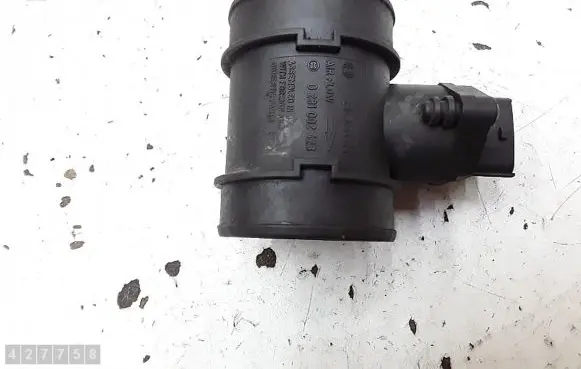 Opel Zafira A Mass air flow meter 0281002428
