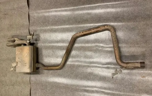 Volkswagen Tiguan Muffler/silencer 50F753611AA 5NA120A