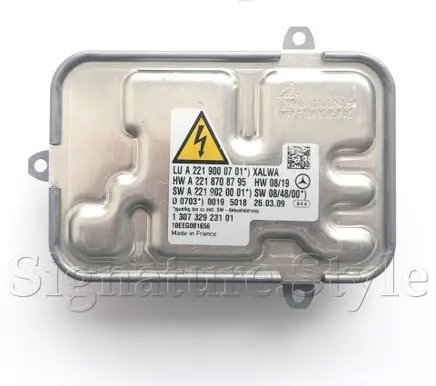 Mercedes-Benz S AMG W221 Headlight ballast module Xenon A2219000701 A2169009100 A2218708695