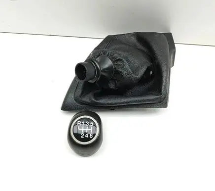 Peugeot Boxer Gear lever shifter trim leather/knob 1607196080