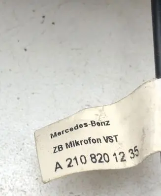 Mercedes-Benz E W212 Microphone (bluetooth/phone) A2108201235