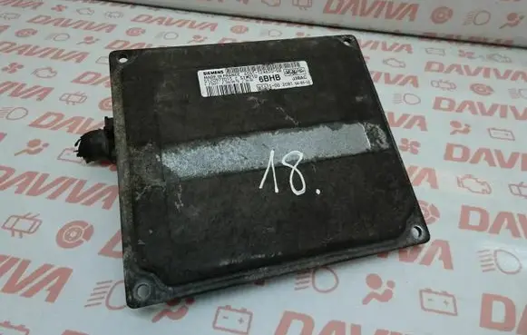 Ford Fiesta Engine control unit/module 4S61-12A650-SB S120977015C