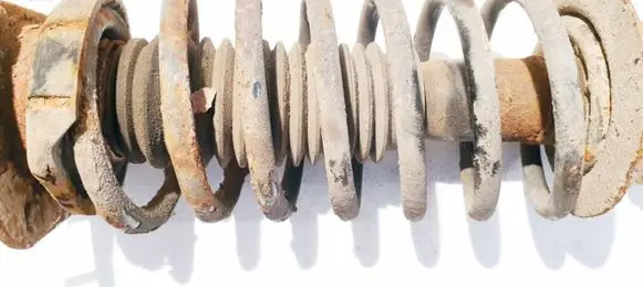 Front coil spring